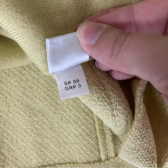 St. John Light Green Knit Pant Suit Set - Picture 10 of 11